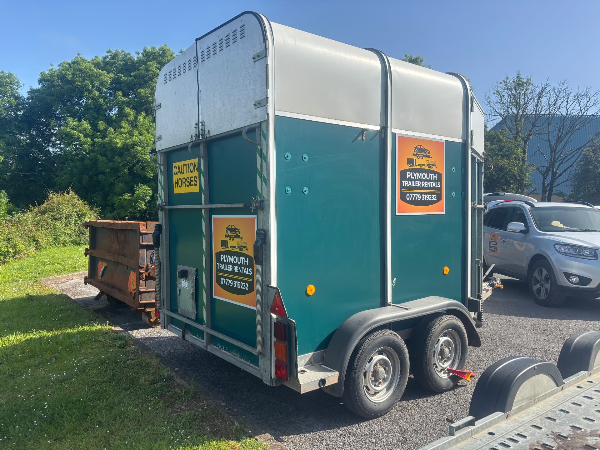 Ifor Williams 505 trailer available for hire in Plymouth