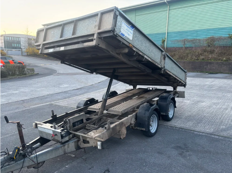 Ifor Williams TT1066 Tipper Trailer trailer available for hire in Plymouth
